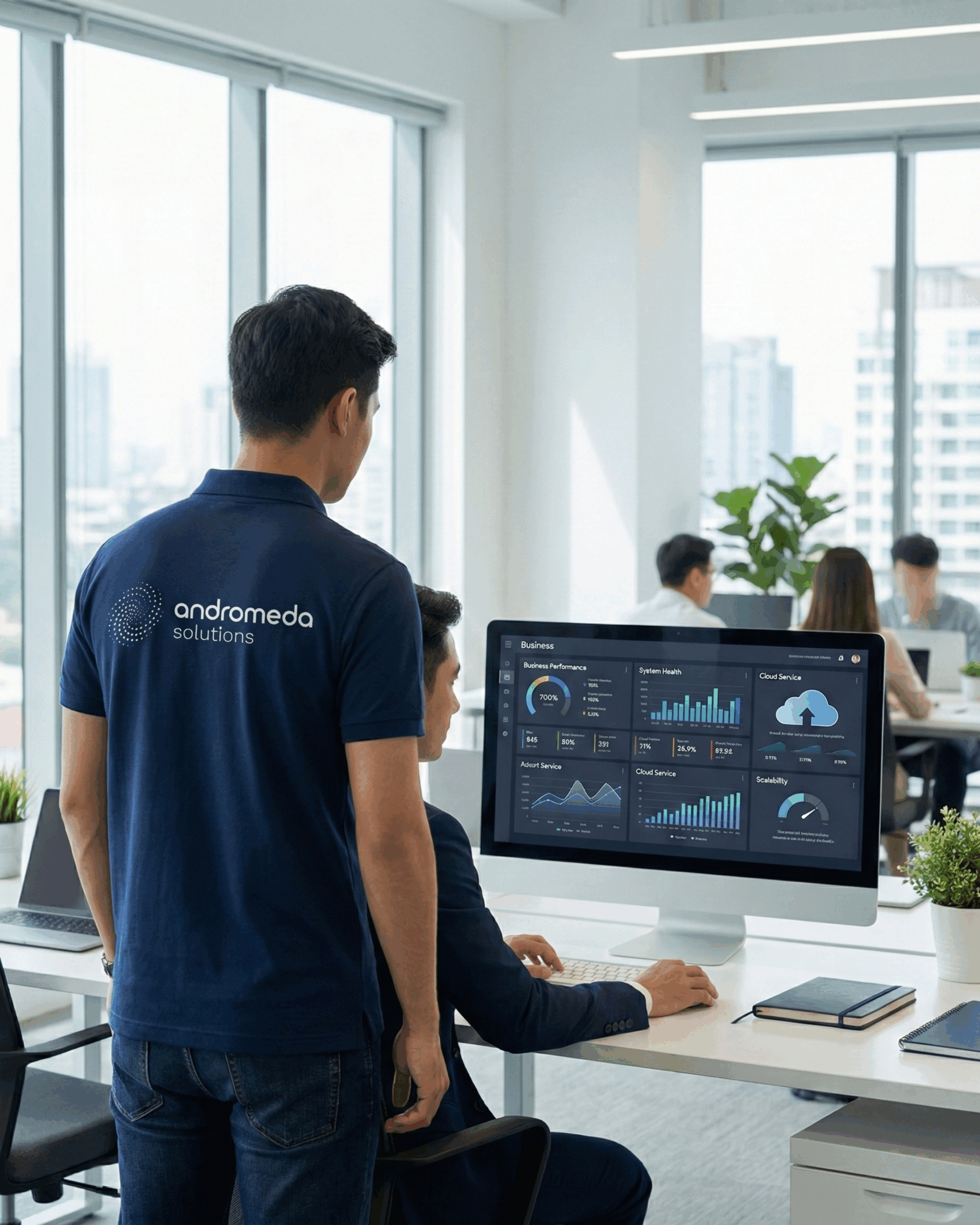 Grow your business with advanced IT support from Andromeda 