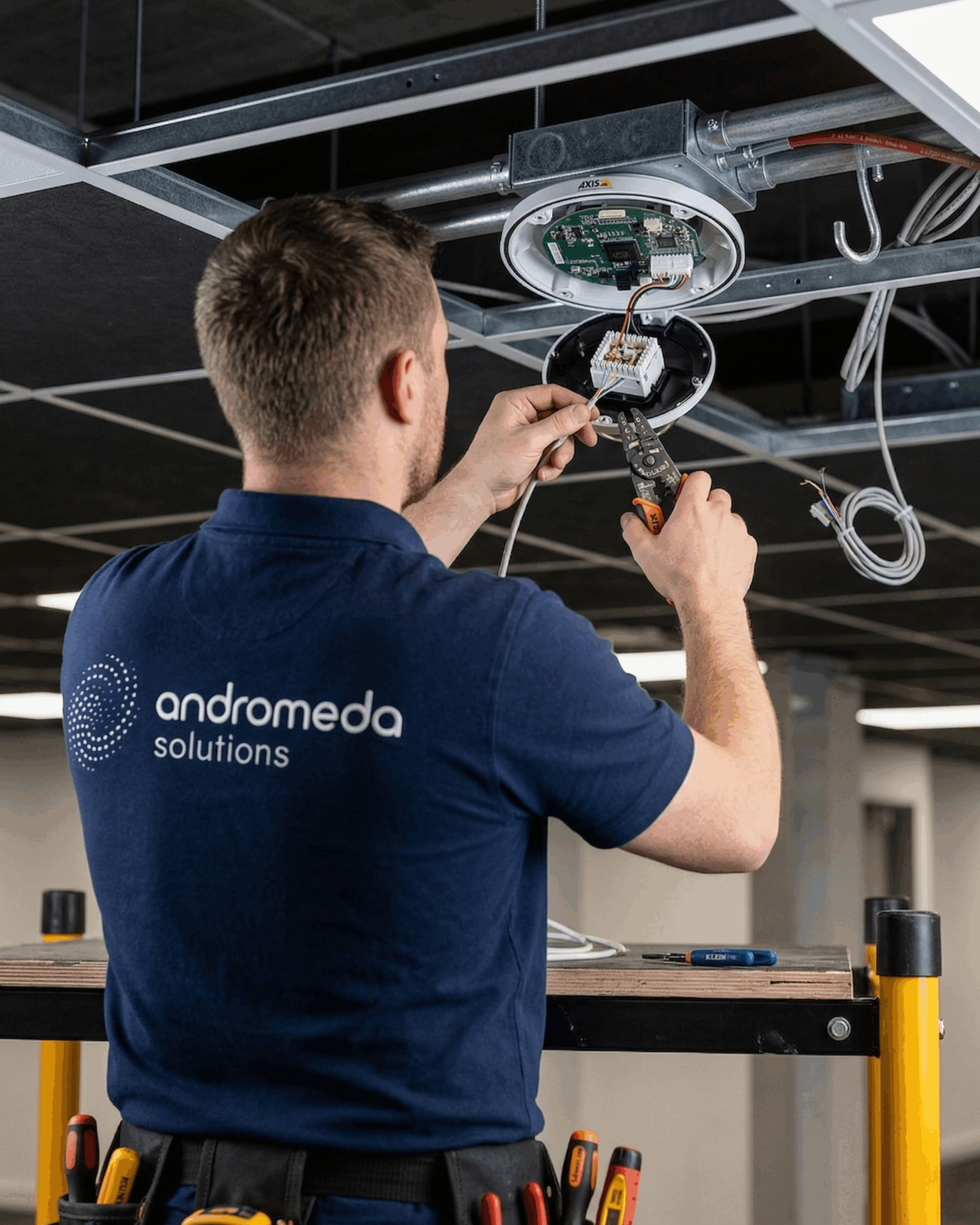 Building the Backbone of Your Business: Professional CCTV & Data Cabling