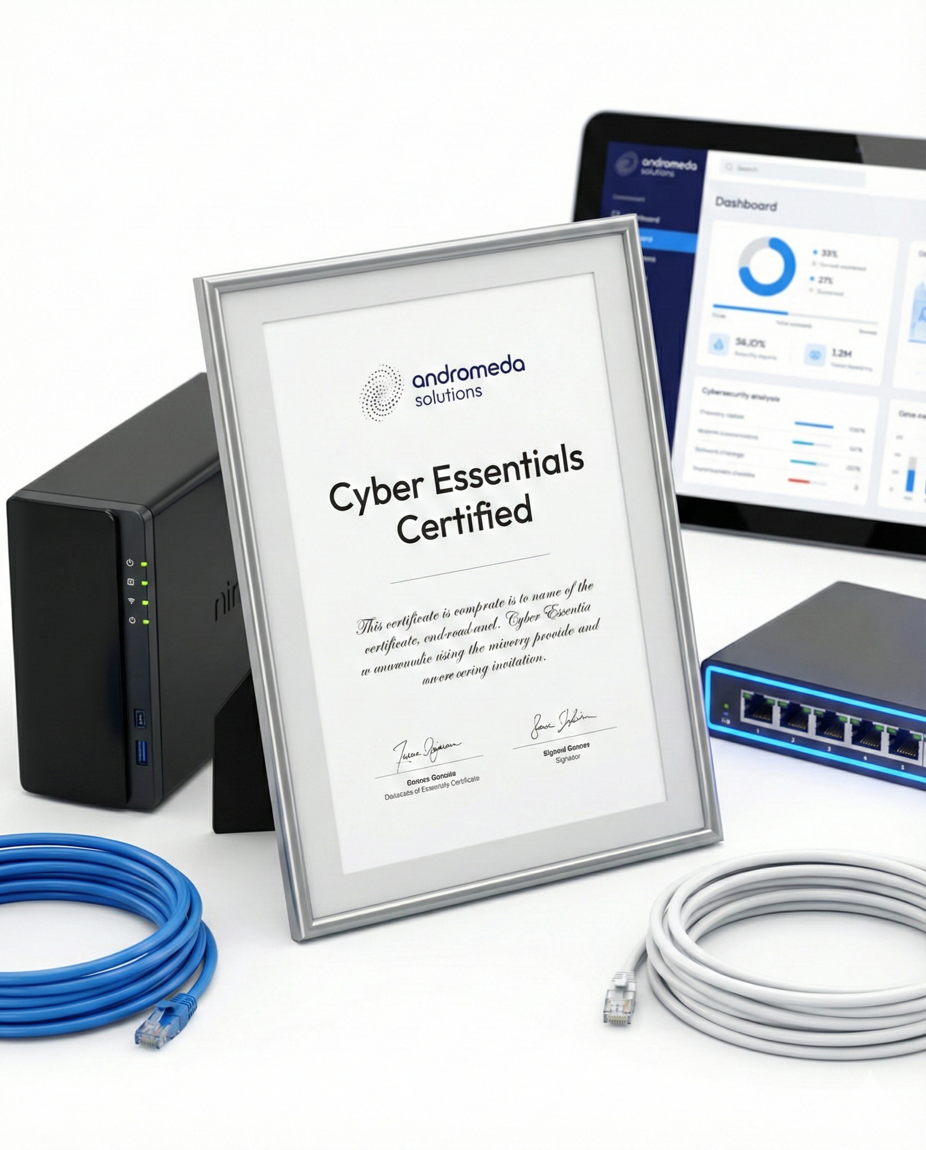 We are now Cyber Essentials Certified!