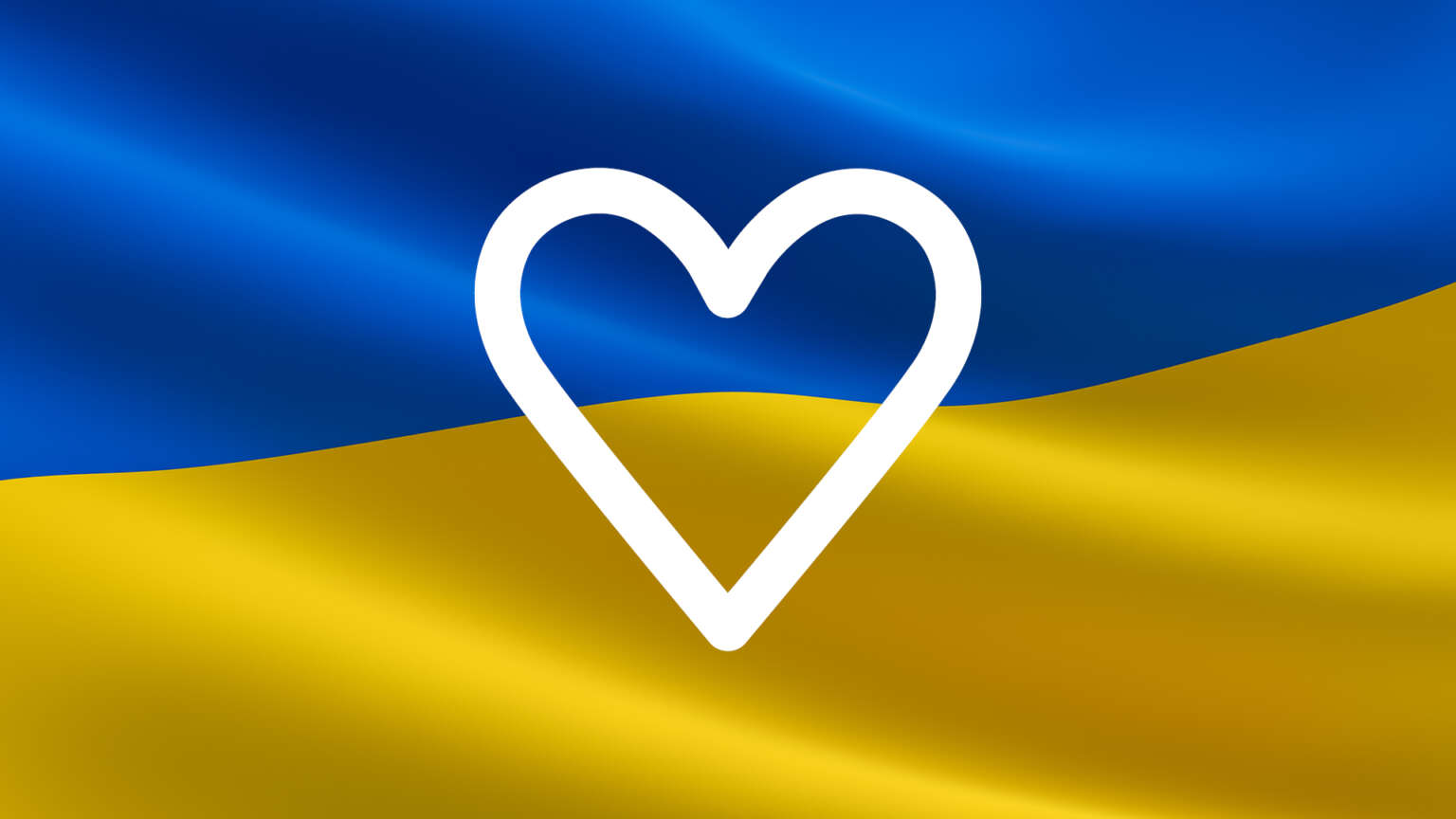 Our thoughts and prayers are with Ukraine
