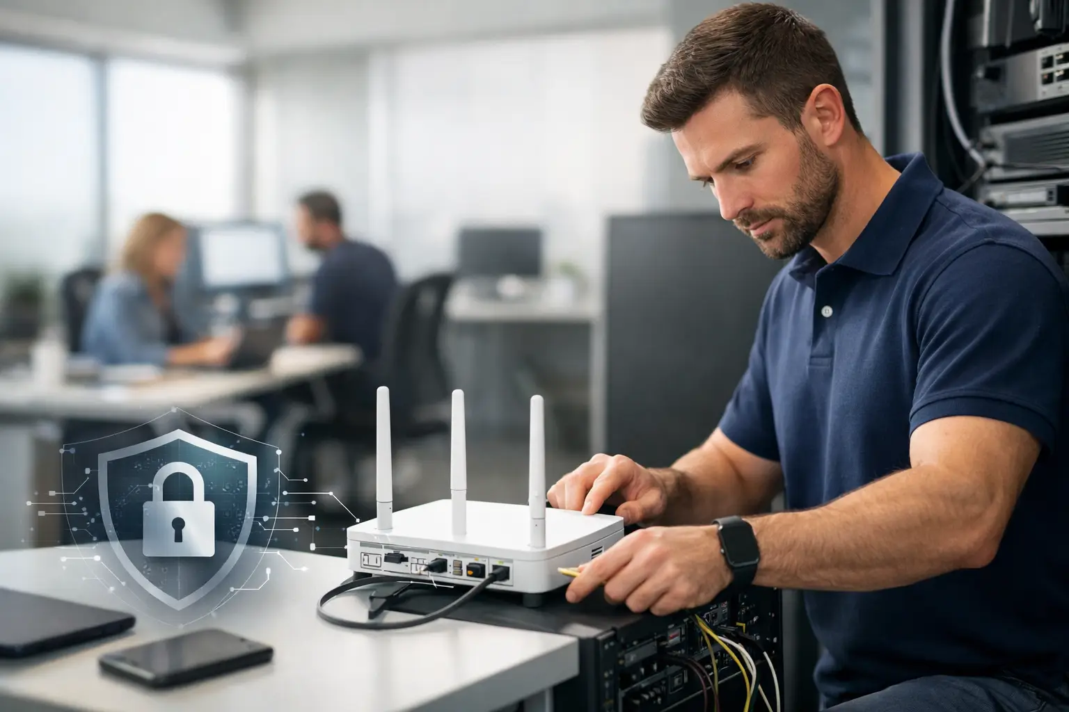 How to Secure Office WiFi Without Slowing Work
