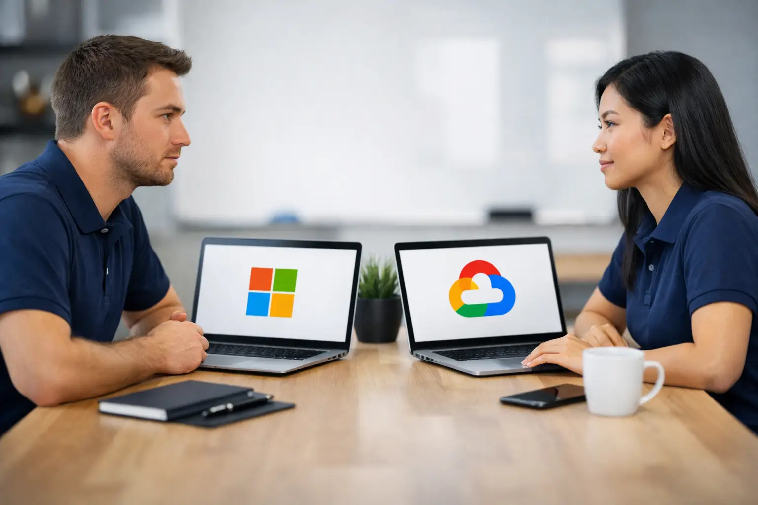 Microsoft 365 versus Google Workspace