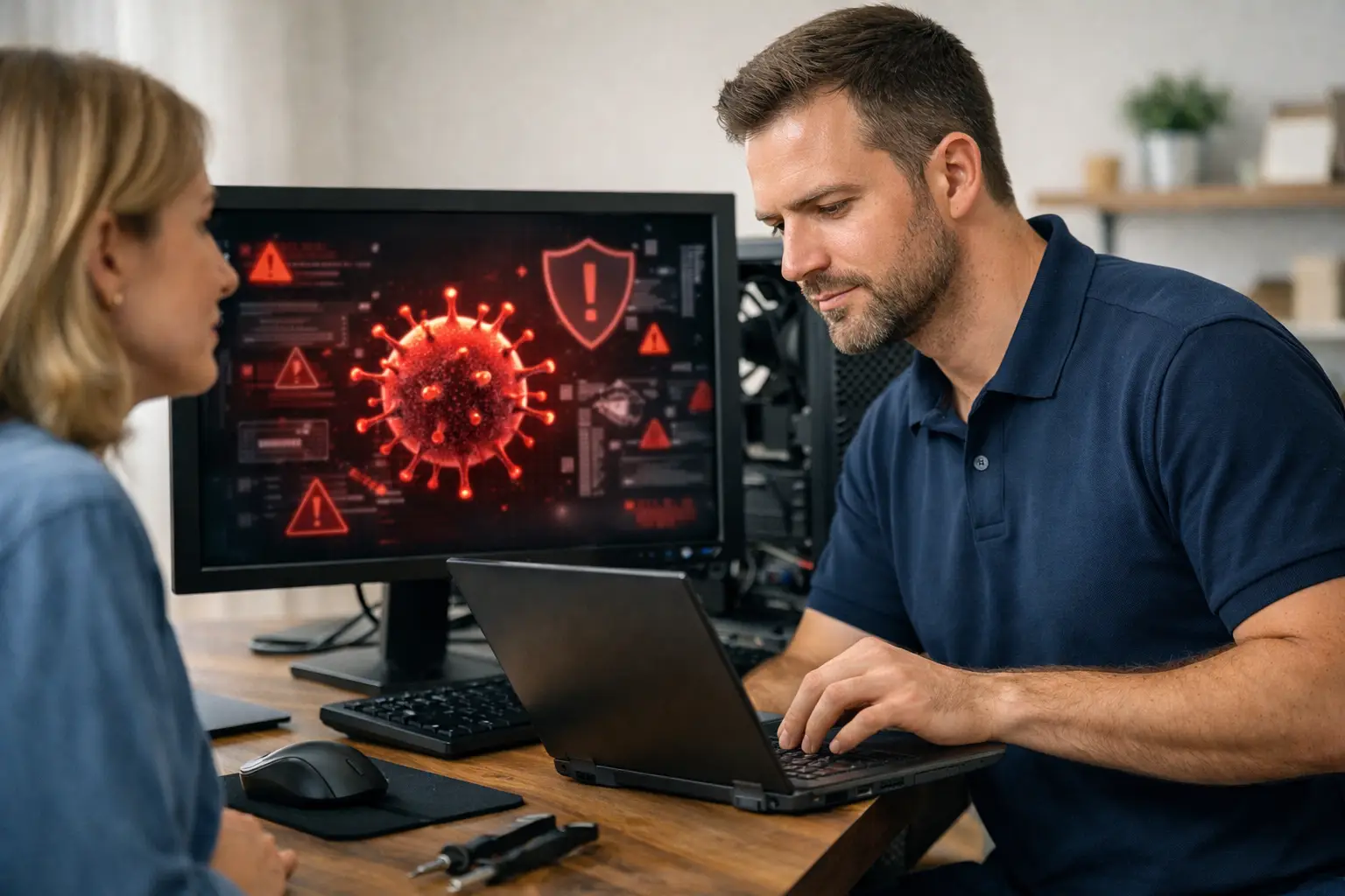 Virus Removal Service for Home PC Explained